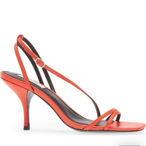 Reiss Bali Leather Strappy Sandal 8.5 - Picture 3 of 9